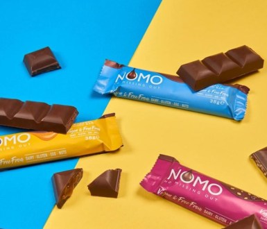 NOMO sales over 350 tonnes in vegan chocolate