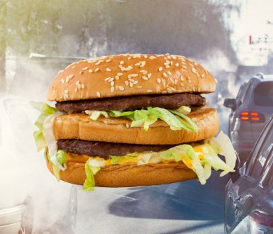 A Big Mac’s Carbon Footprint Is Equal To Driving A Car Nearly 8 Miles, New Data Shows