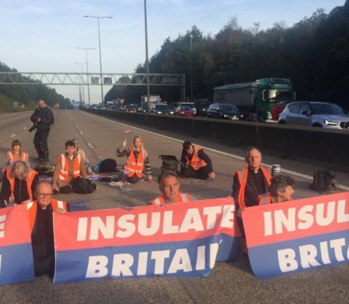Climate Protesters Block One Of UK’s Busiest Roads For 5th Time In One Week